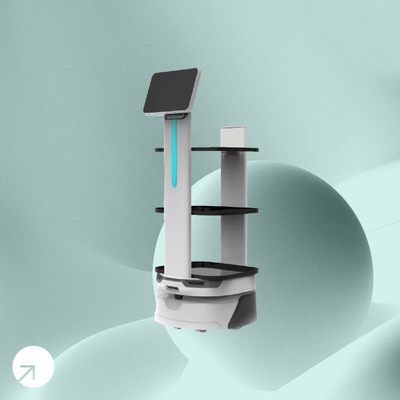 Хорошая цена. AMR Orca. Автономные мобильные роботы для медицинского производства. онлайн